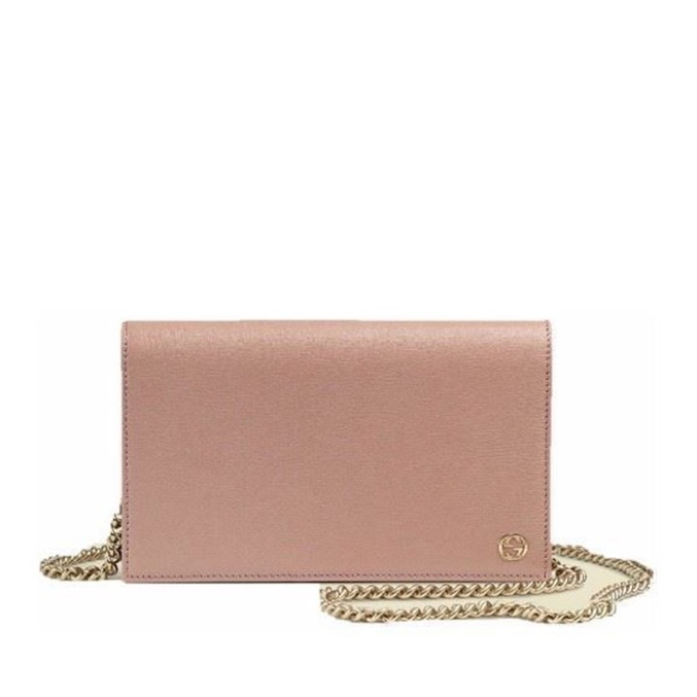 GUCCI Crossbody Wallet On Chain WOC New Pink